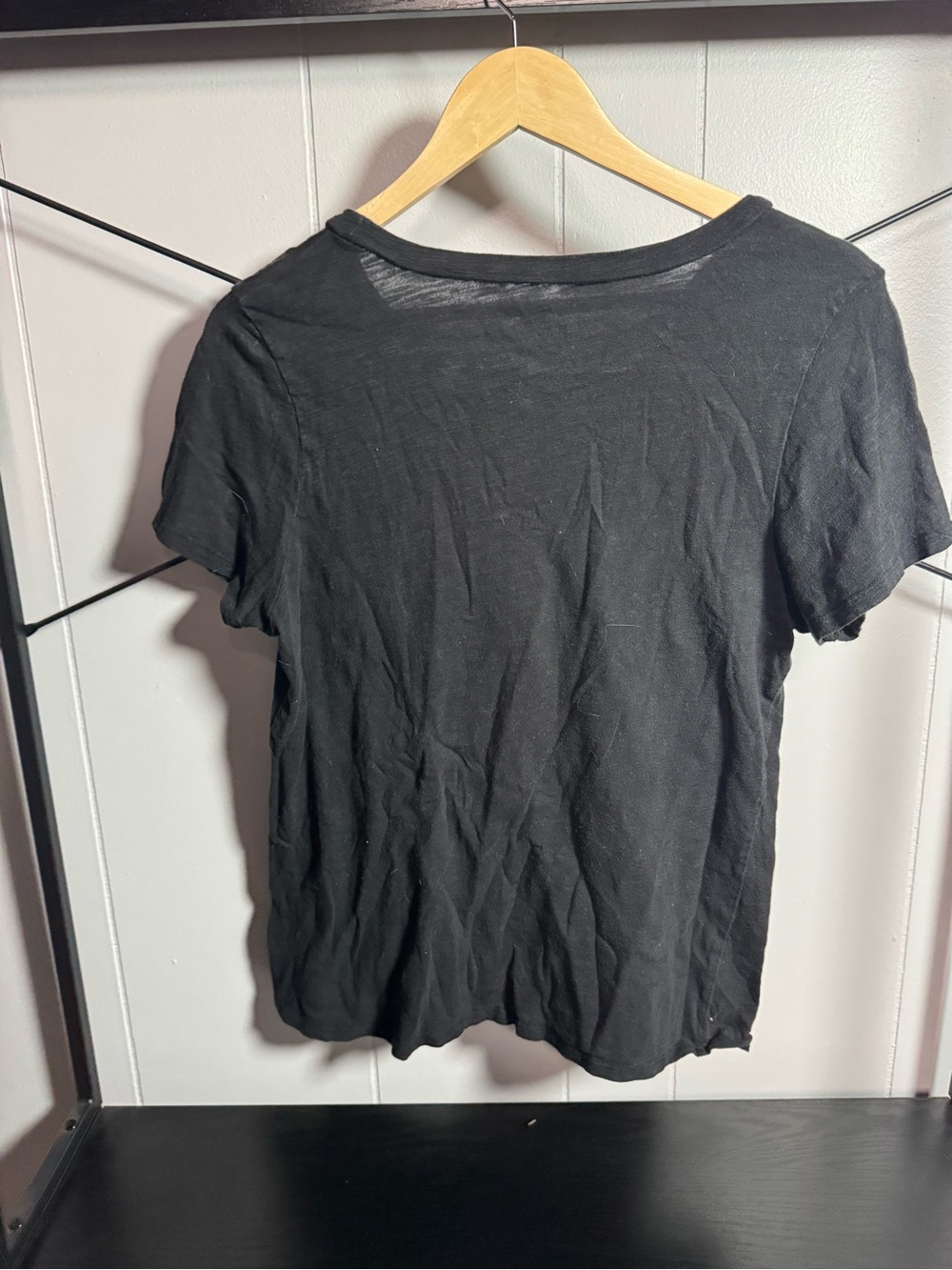 the Rolling Stones Black Short Sleeve Band Tee - Back Graphic